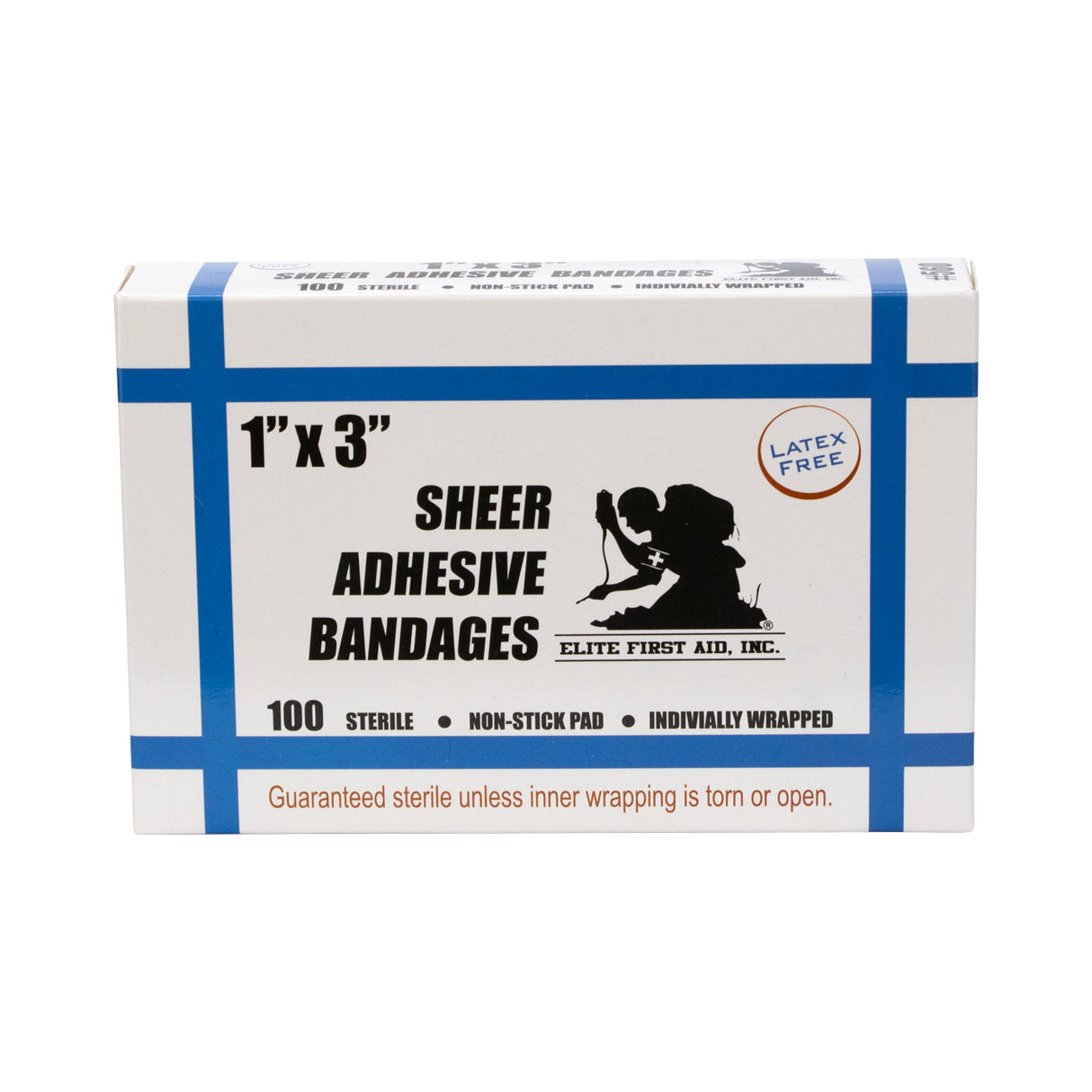 Bandage Strip Adhesive 1’’x3’’ Box of 100 560B Elite First Aid Kits