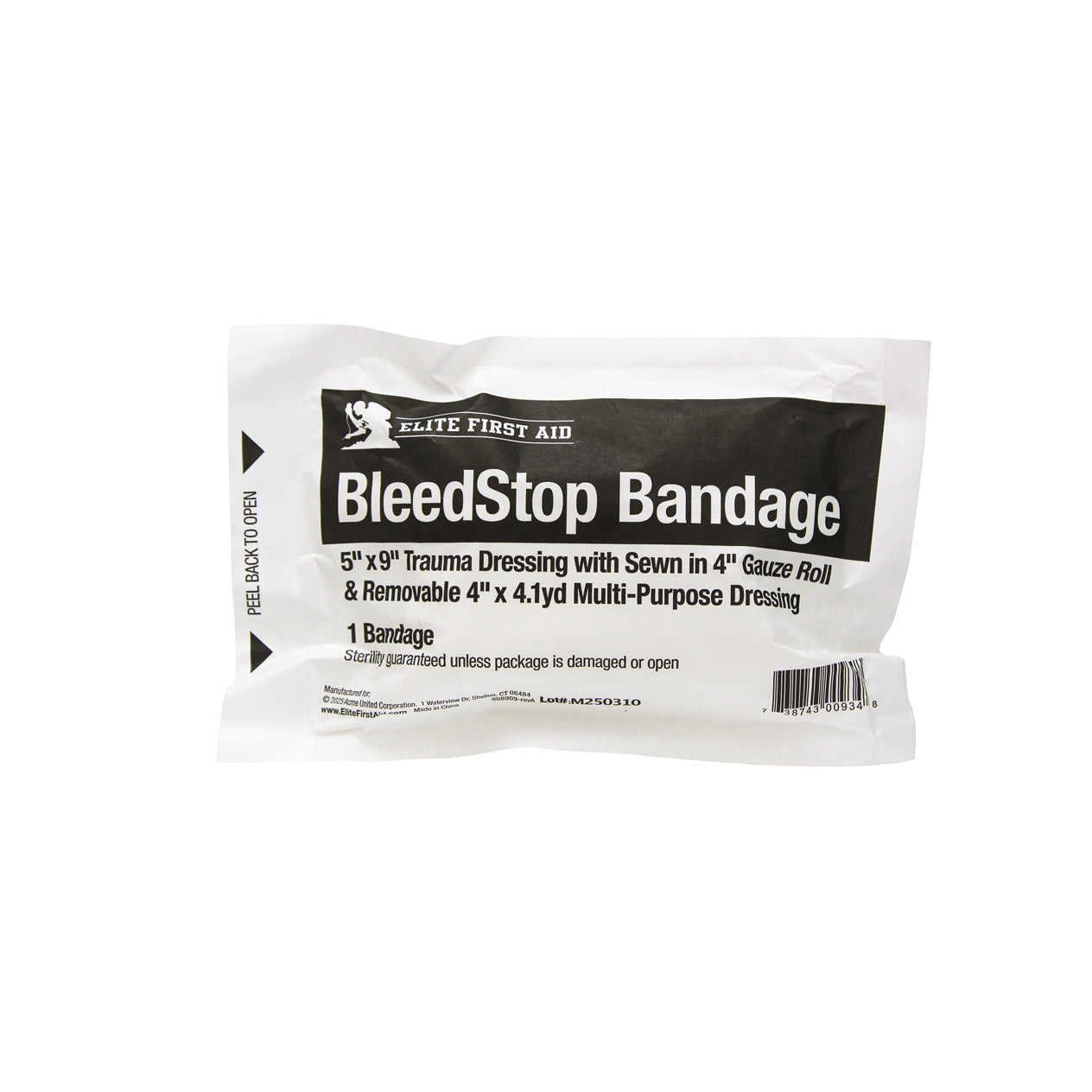 Bleed Stop Bandage - 550 Elite First Aid Kits - US Made