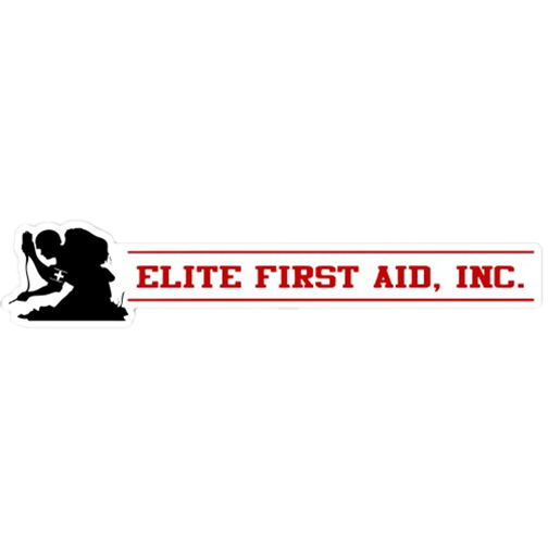 Elite First Aid Sticker 3.5’’ x 3’’ 950 Kits US Made
