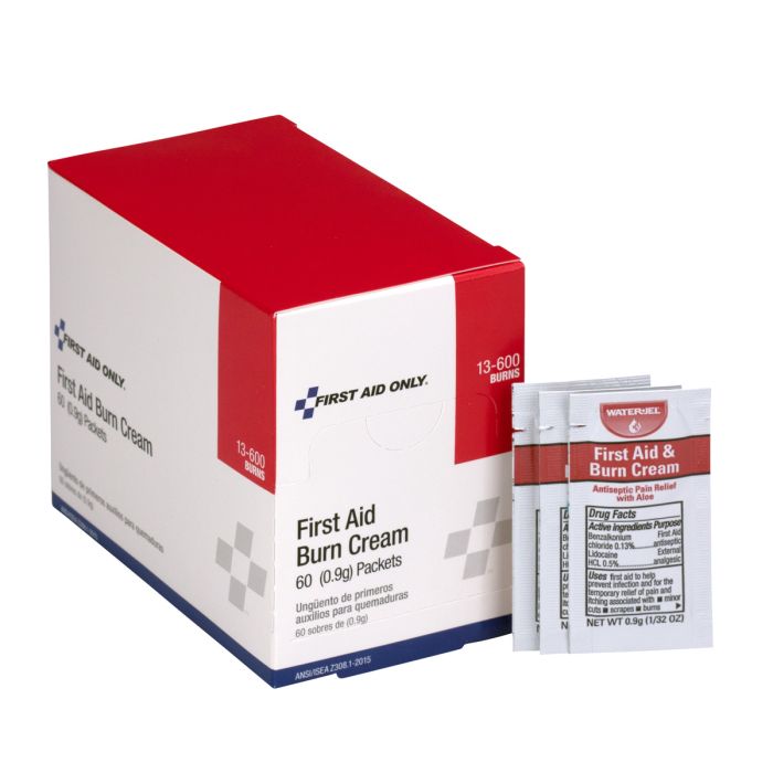 First Aid Burn Cream - Box of 60 - 13-600 Elite Kits - US Made