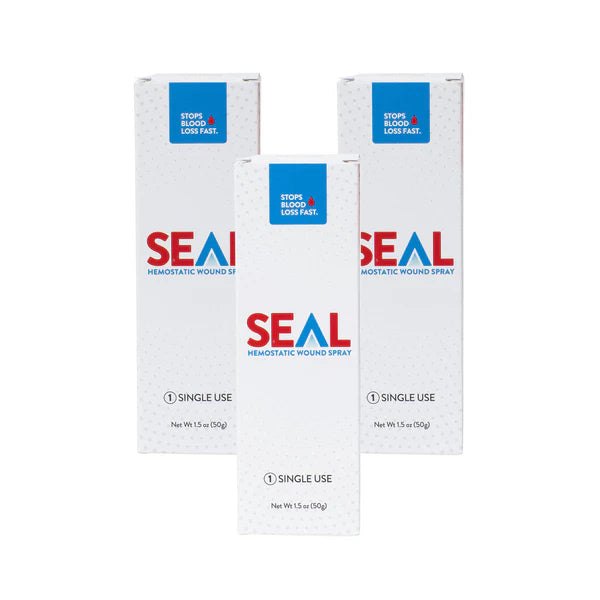 SEAL Hemostatic Spray 1.5oz Pack of 3 Bottles 91619 Elite First Aid Kits