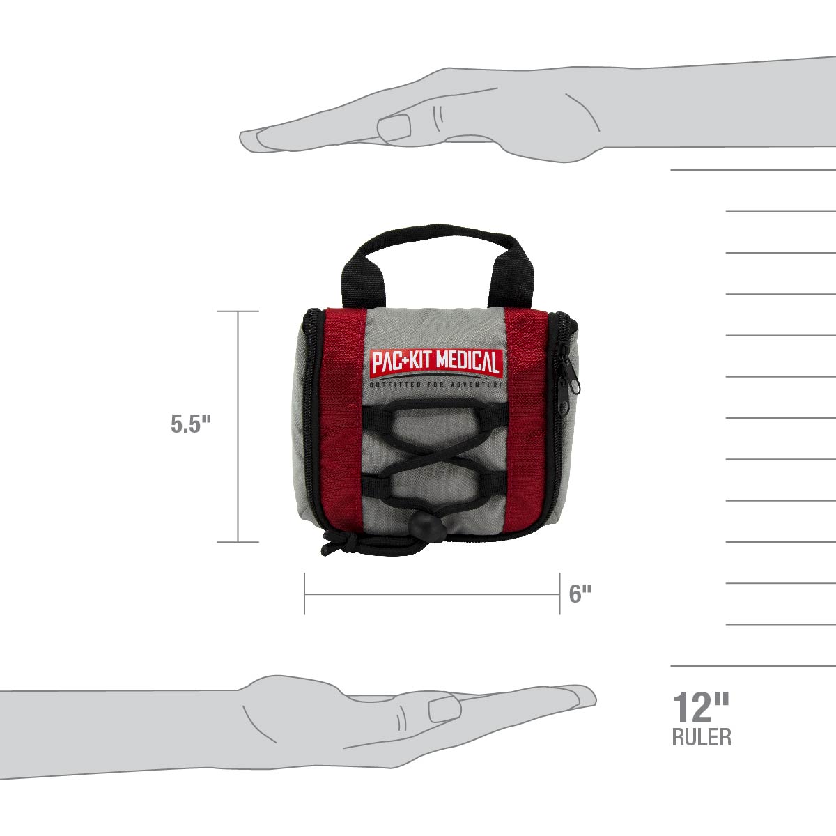 Small Trailblazer Outdoor First Aid Kit 65 Pieces - Kits 96011 Elite