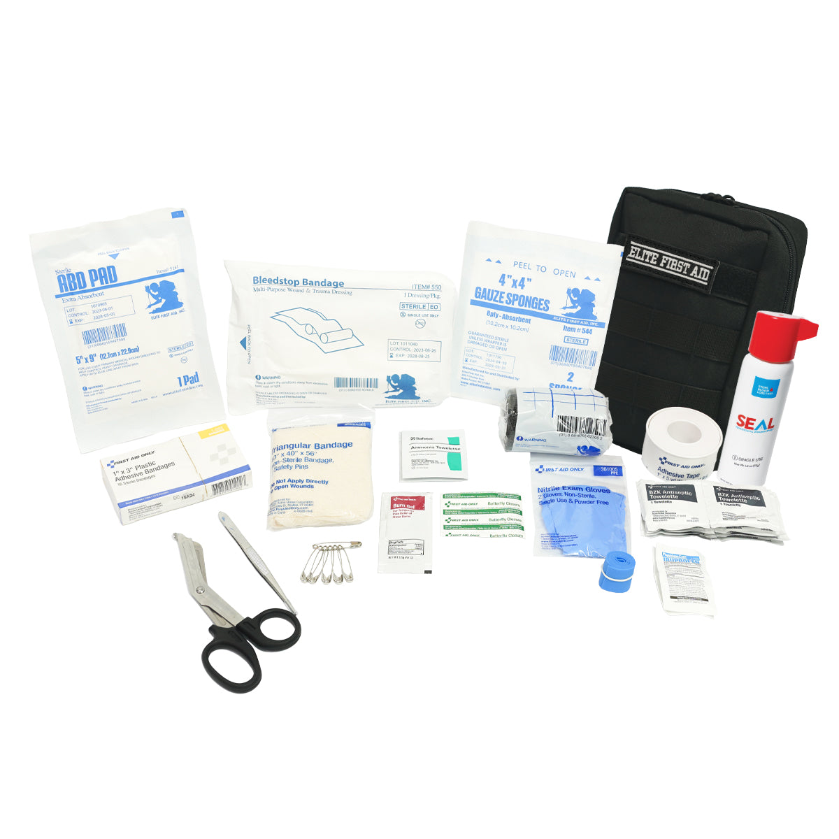 Tactical IFAK - SEAL - Elite First Aid Kits - US Made