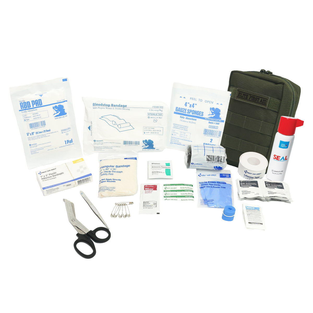 Tactical IFAK - SEAL - Elite First Aid Kits - US Made