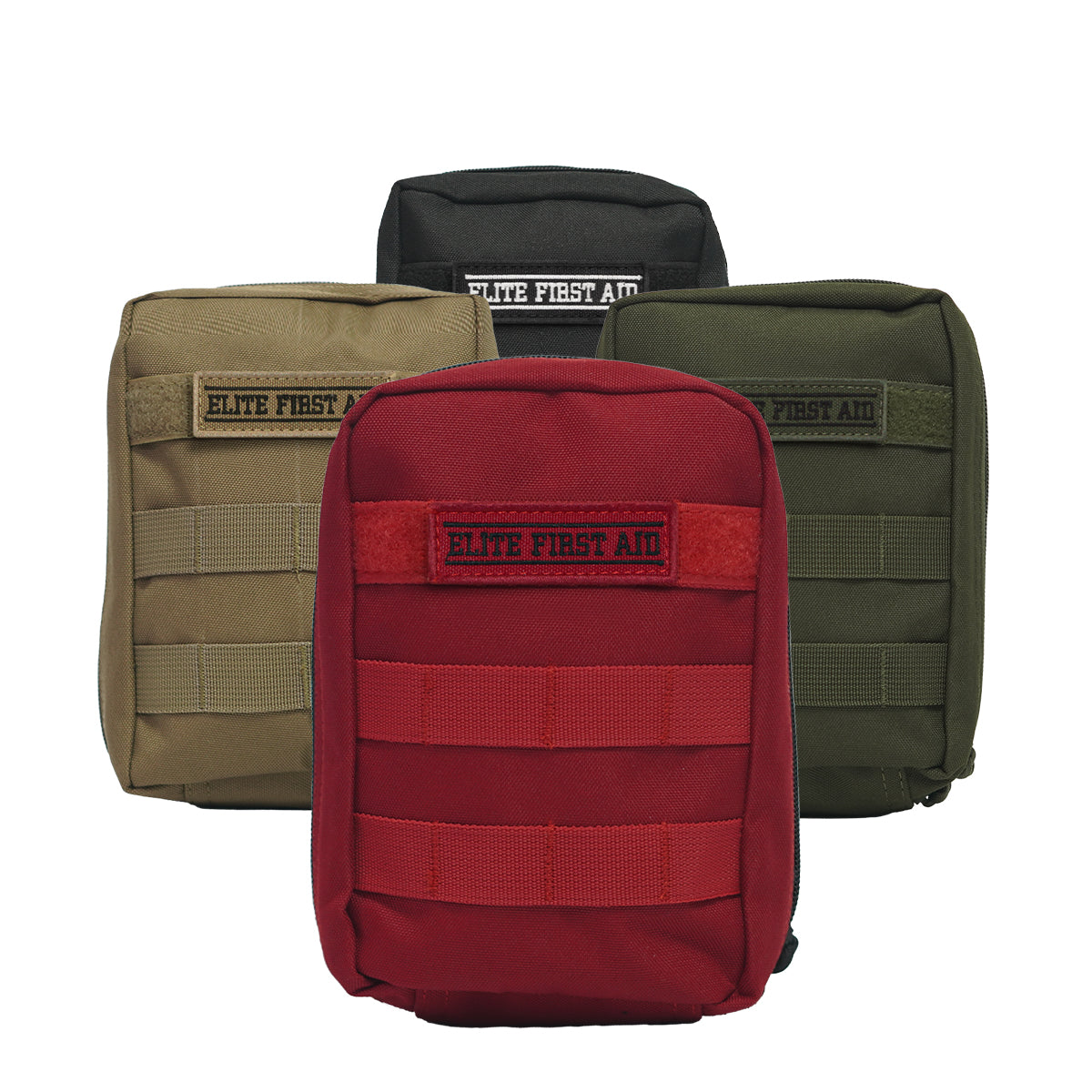 Tactical IFAK - SEAL - Full Kit / Black - FA142B-FAK Elite First Aid Kits - US Made