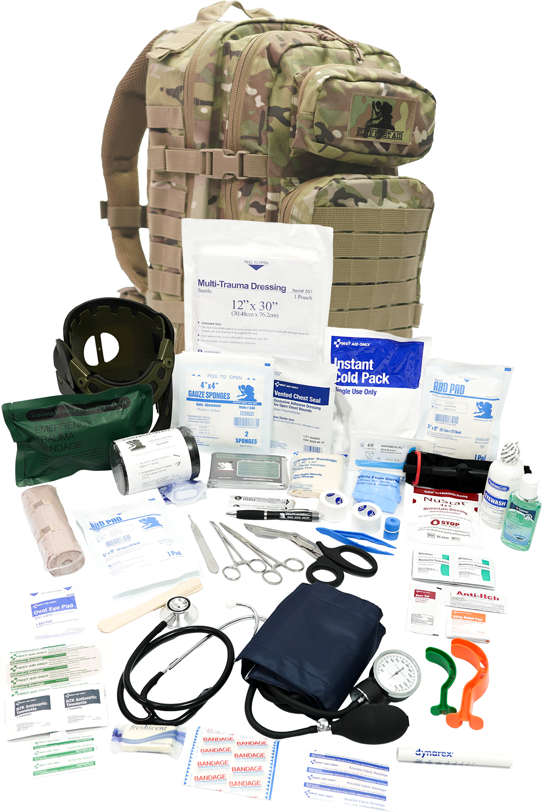 Tactical Trauma Kit - Advanced - Elite First Aid Kits
