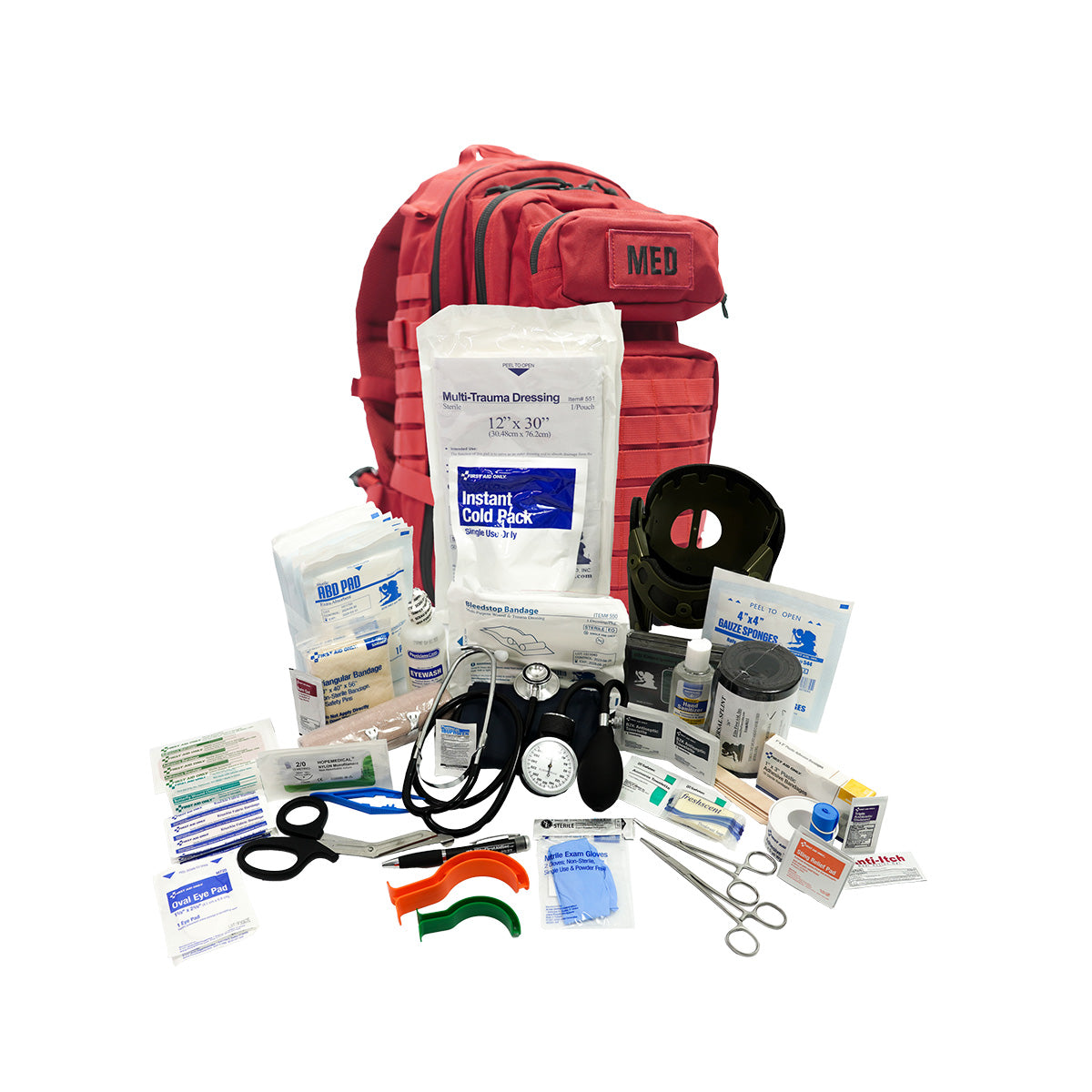 Tactical Trauma Kit - First Aid - Contents Only / N/A - FA138C- Elite Kits