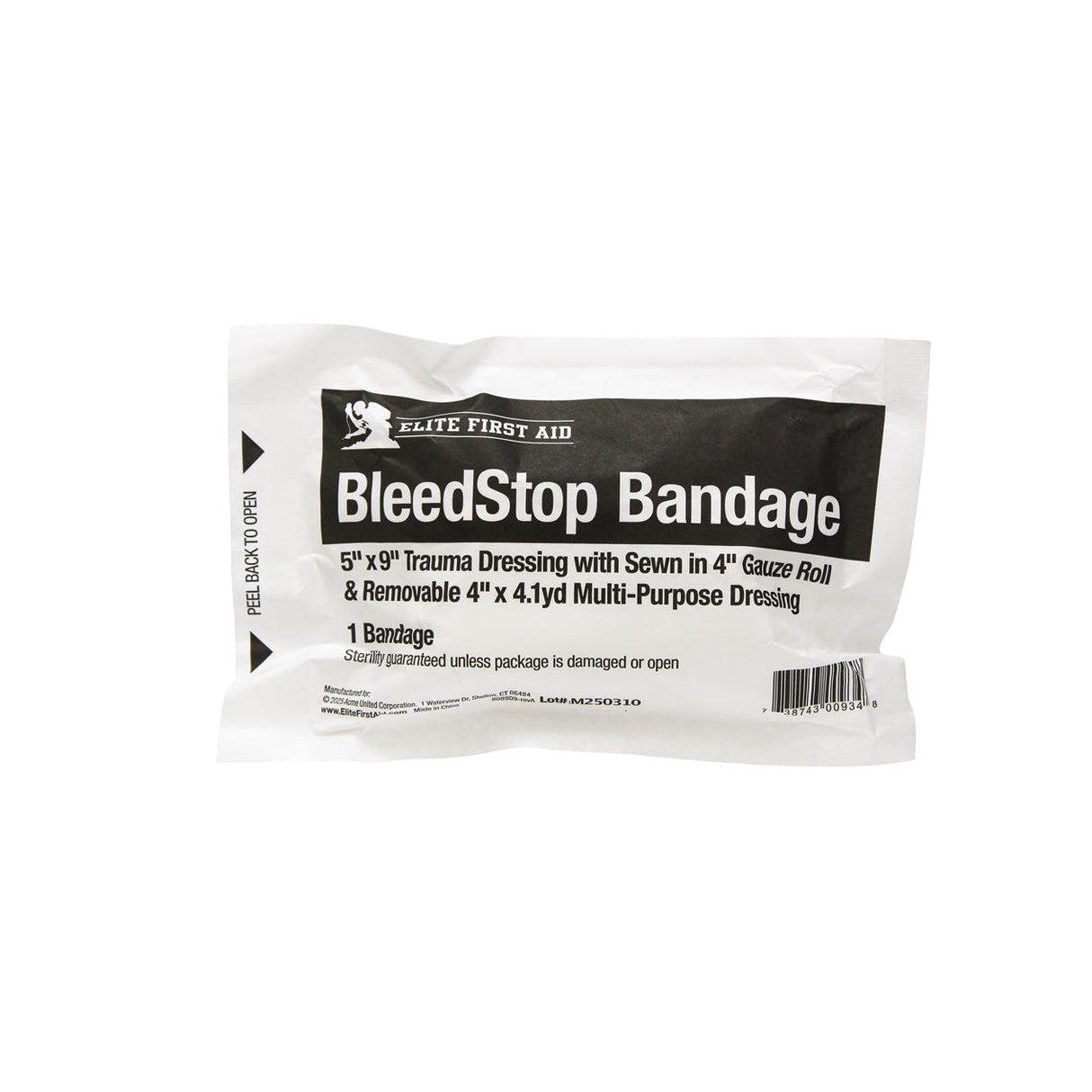 Bleed Stop Bandage 550 Elite First Aid Kits US Made