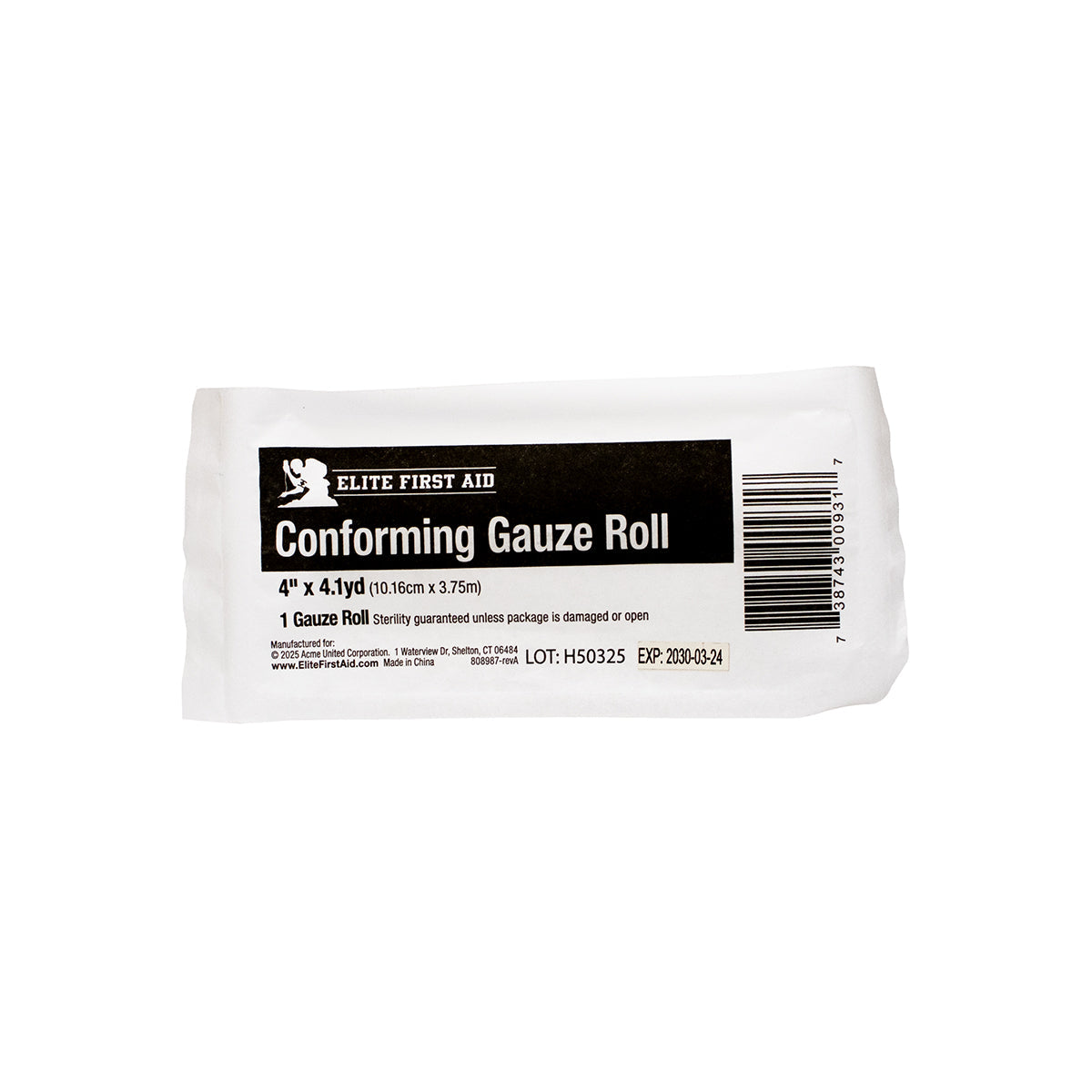 Conforming Gauze 4’’x4.1yds 808987 Elite First Aid Kits