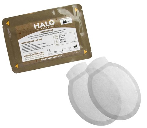 Halo Chest Seal 624 Elite First Aid Kits US Made