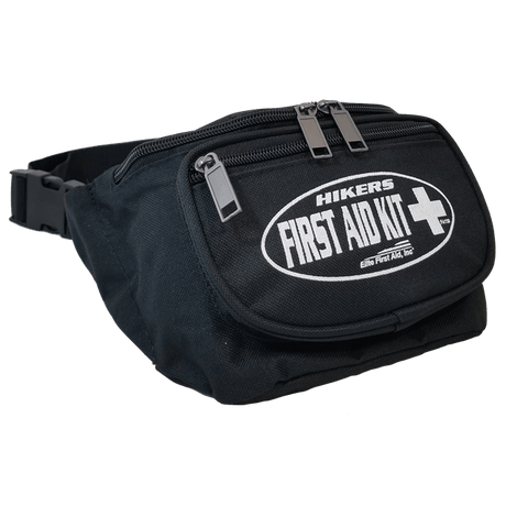 Hiker’s First Aid Kit Full / Black FA130B Elite Kits US Made