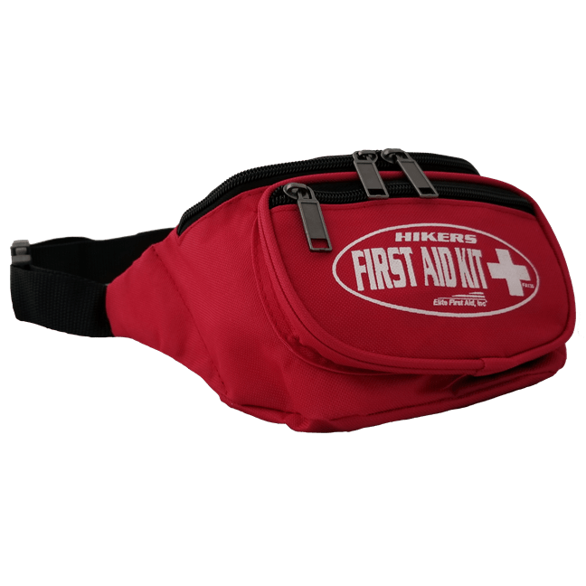 Hiker’s First Aid Kit Full / Red FA130R Elite Kits US Made