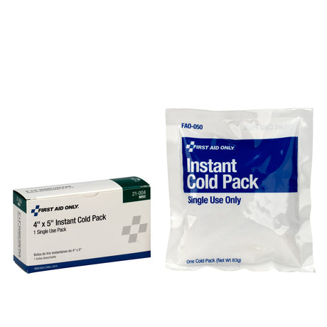 Instant Cold Pack - Small - 4’’ x 5’’ - 388 Elite First Aid Kits - US Made
