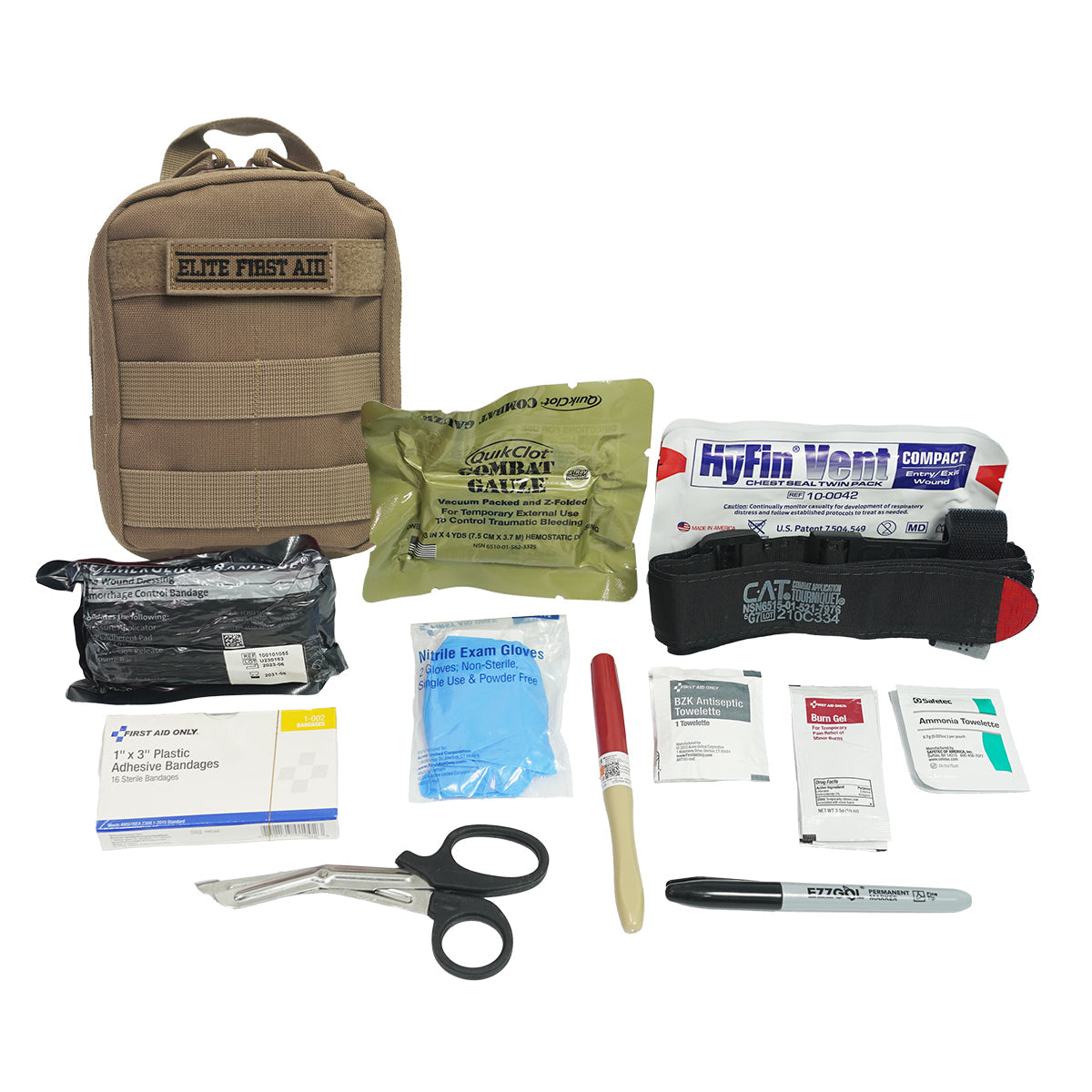 Recon IFAK Pro Elite First Aid Kits US Made
