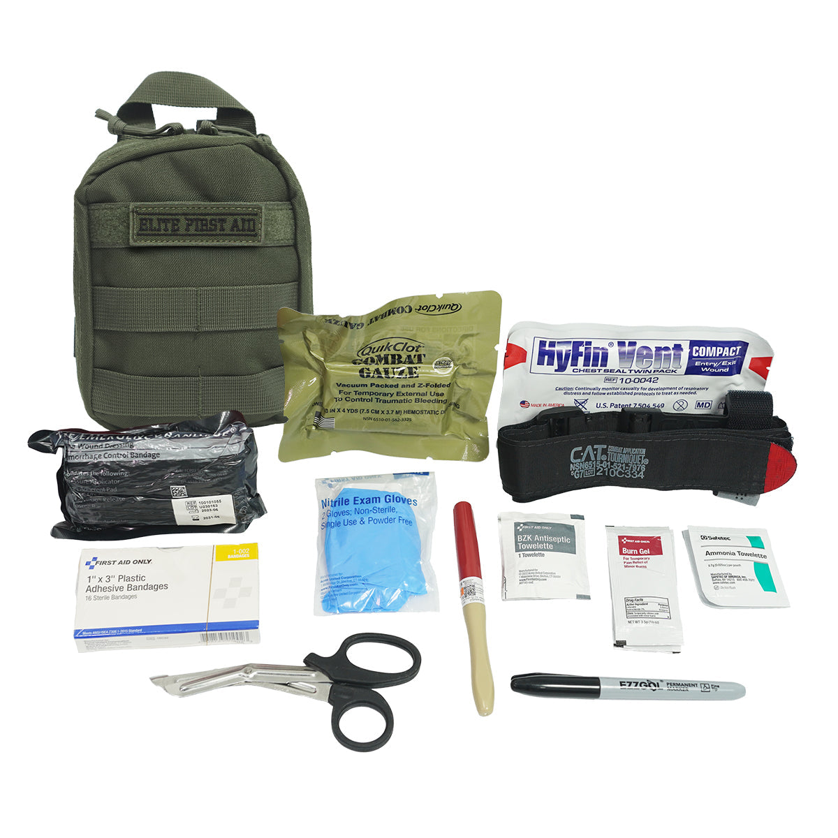 Recon IFAK Pro Elite First Aid Kits US Made