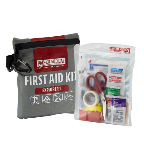 Small Explorer Watertight First Aid Kit 67 Pieces Kits 96008 Elite
