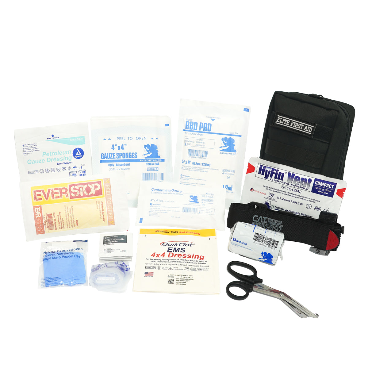 Tactical IFAK Pro Elite First Aid Kits US Made