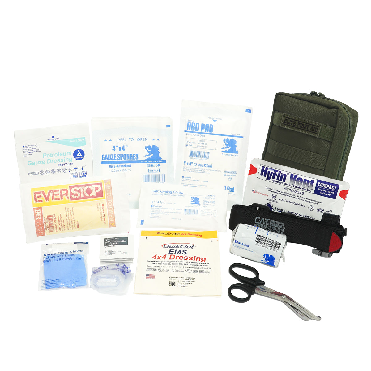 Tactical IFAK Pro Elite First Aid Kits US Made