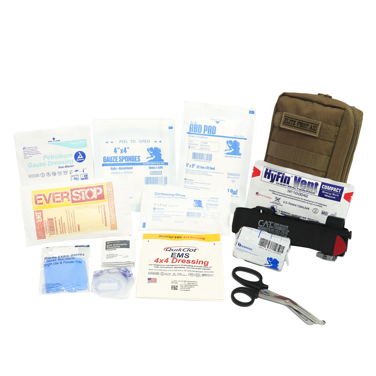 Tactical IFAK Pro Elite First Aid Kits US Made