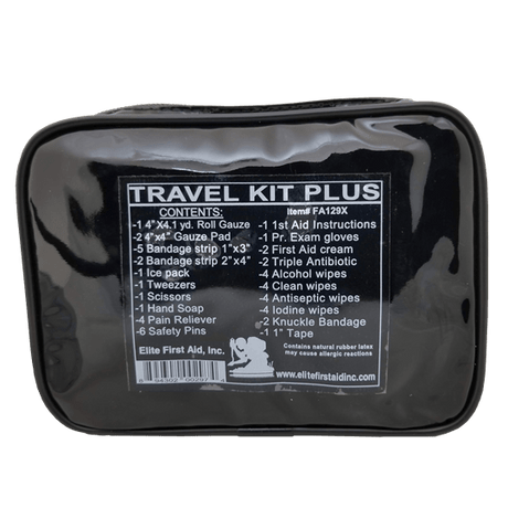 Travel Plus First Aid Kit FA129X Elite Kits US Made