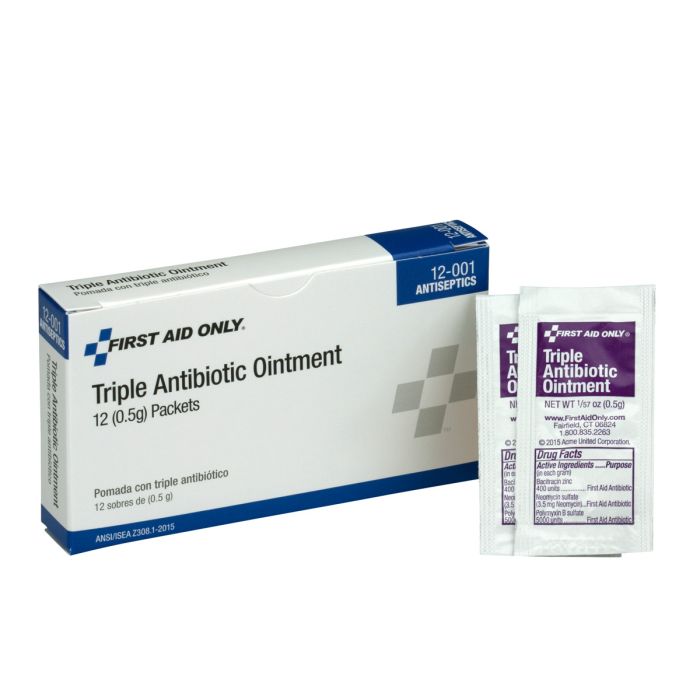 Triple Antibiotic 12 001 Elite First Aid Kits US Made