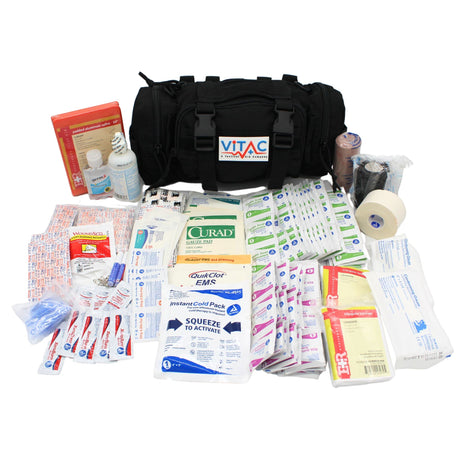 ViTac Basic Home First Aid Kit Black VT331B Elite Kits