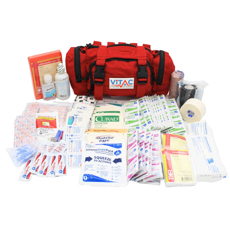 ViTac Basic Home First Aid Kit Red VT331R Elite Kits