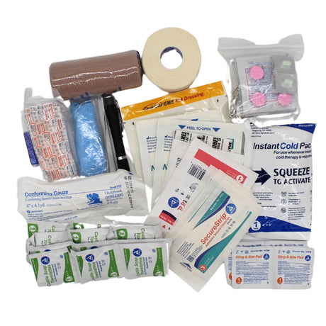 ViTac Basic Vehicle First Aid Kit Contents Only VT430 Elite Kits