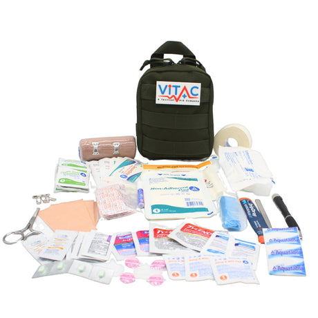 ViTac Lite Adventurer OD VT221G Elite First Aid Kits US Made