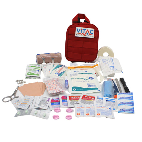ViTac Lite Adventurer Red VT221R Elite First Aid Kits US Made