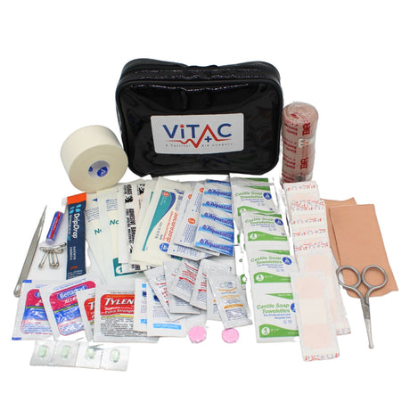ViTac Minimalist Adventurer Black VT211B Elite First Aid Kits