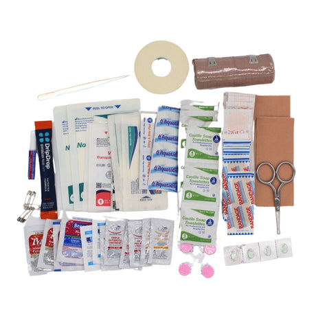 ViTac Minimalist Adventurer Contents VT210 Elite First Aid Kits