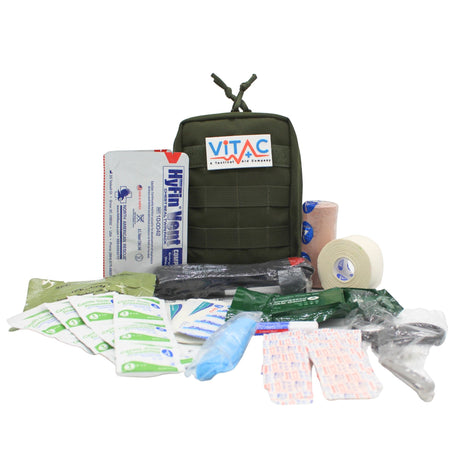 ViTac Range Essentials OD VT121G Elite First Aid Kits US Made