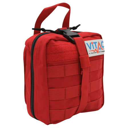 ViTac Vehicle Plus Trauma Kit Red VT451R Elite First Aid Kits